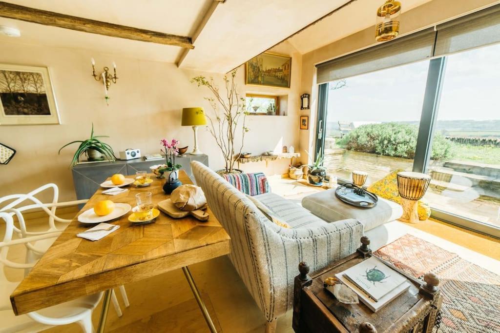 Romantic Country Annex With Views - 10 Min To Bath Cold Ashton Exteriör bild